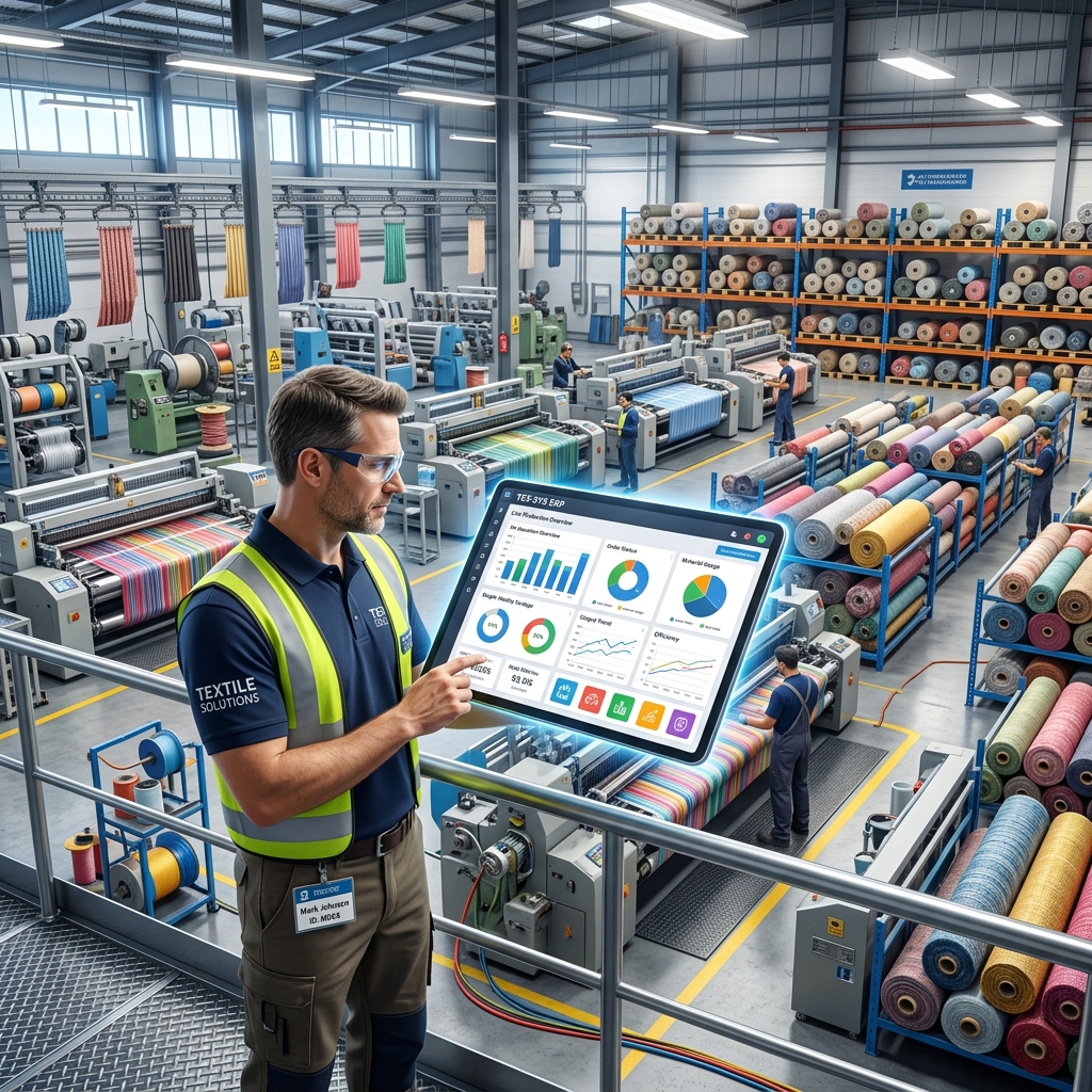 Tekstil Fabrikasında Mikro Jump ERP Entegrasyonu